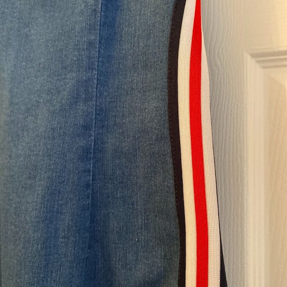 MEBON by Machine Jeans Dress with Stripes Size S - Picture 2 of 2